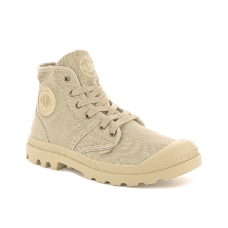 Palladium Pallabrousse Men's Boots Khaki | UK A153-UCY